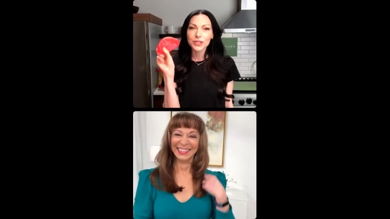 Laura Prepon & PrepOn Kitchen IG Live 