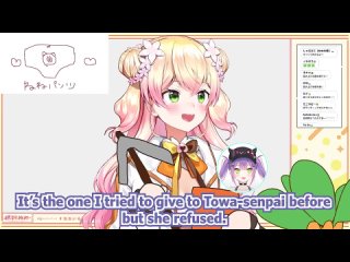 [Akihabara Translations [Hololive & Vtubers]] Chat gets to choose birthday punch or panties [Hololive Nene] [ENG SUB]