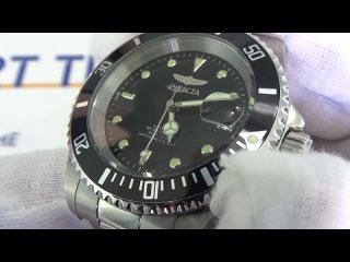 Видео обзор механических часов Invicta Automatic Pro Diver 200M Black Dial 8926OB