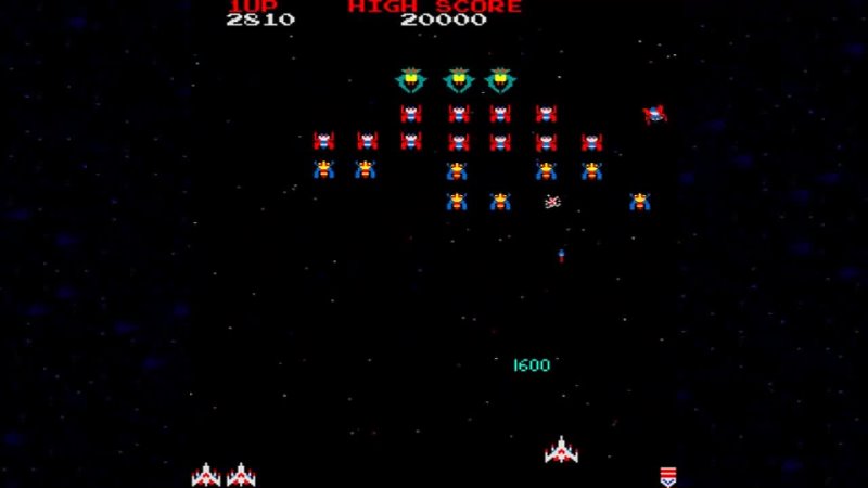 Galaga 1981 Namco  Mame Retro Arcade Games