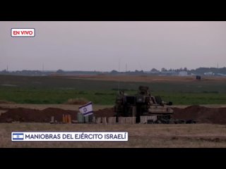 El Ejército israelí en acción tras los órdenes de Netanyahu que defiendan al Estado de Israel