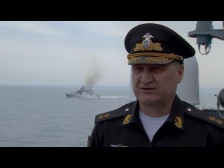 Командующий Черноморским флотом вице-адмирал Игорь Осипов о стрельбе крейсера “Москва“