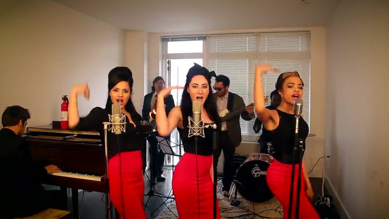 Burn  Vintage 60s Girl Group Ellie Goulding Cover feat Robyn Adele Anderson