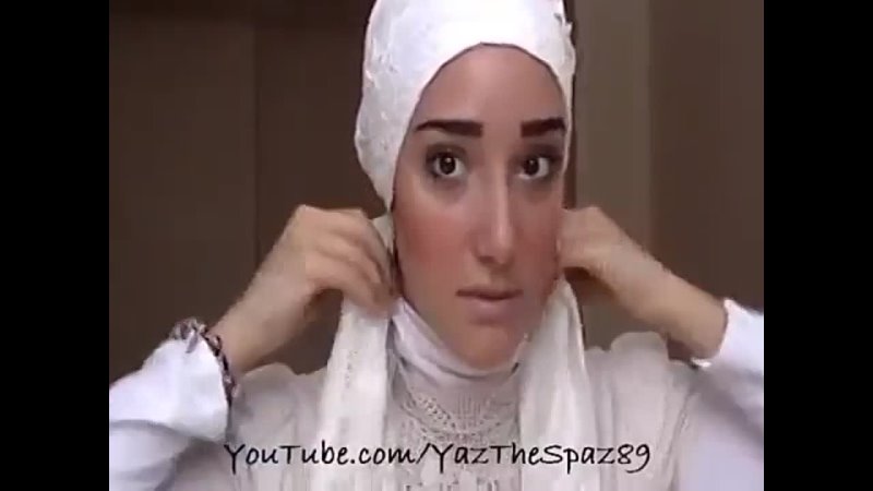 Hijab Tutorial 17 ( Spaniard Hijab