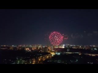 Салют в Перми в честь Дня Победы 9 мая 2021! Видео