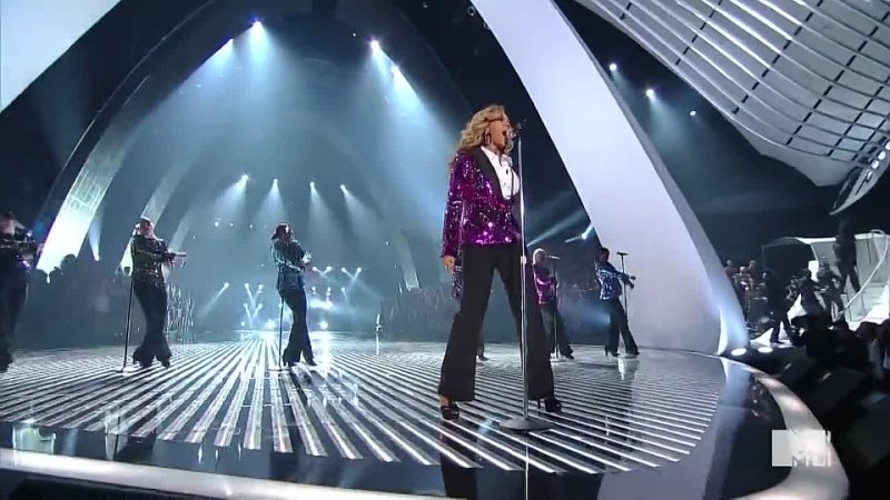 Pregnant Beyonce Love on Top ( Live MTV VMA
