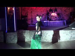 Ольга Нессонова трайбл fusion bellydance танец @ 5-летие Орион (Севастополь),  март 2016