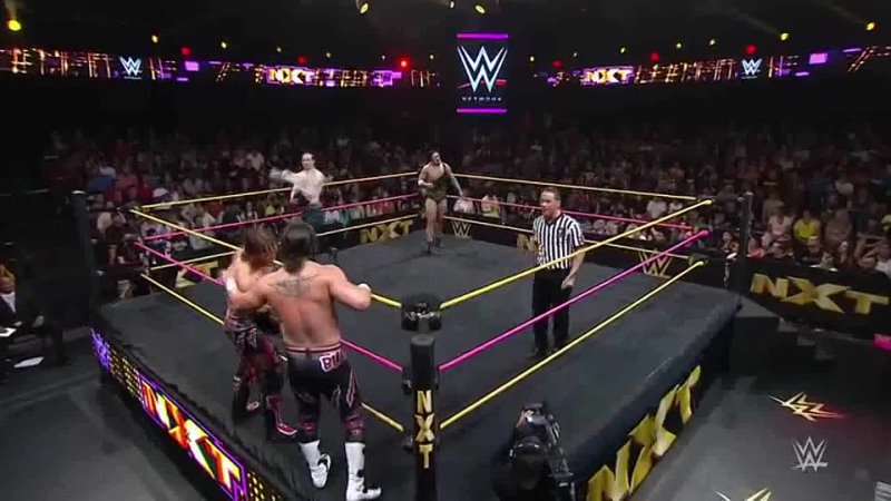 ( WWEWM) WWE NXT The Vaudevillians ( Simon Gotch Aiden English) vs. Wesley Blake Buddy