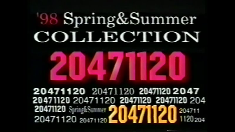 20471120 Spring/Summer 1998 "YIKES"