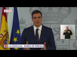 La Moncloa · Rueda de prensa con el presidente del Gobierno, Pedro Sánchez (6 abr 2021)