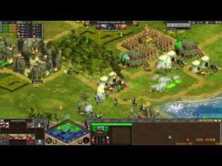 Rise of Nations // Aqua vs Dima Gaming // Nomad Wars