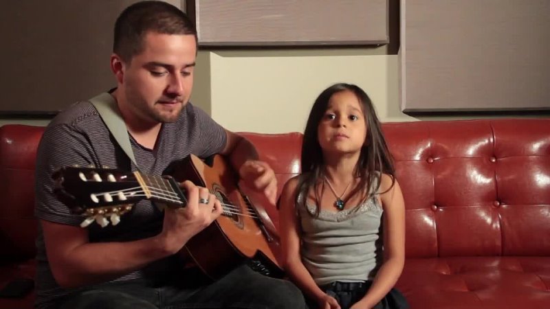 Father and Daughter Jorge and Alexa Narvaez Rolling in the deep (acoustic