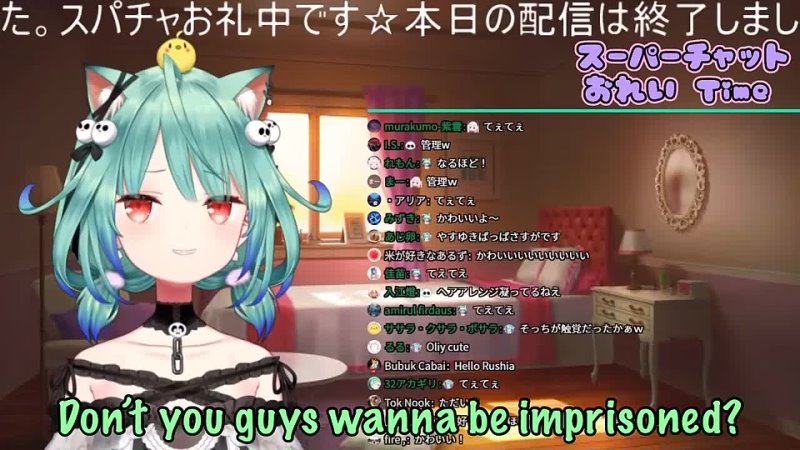 VTuber for ALL ENG SUB Rushia wants to imprison and take care of