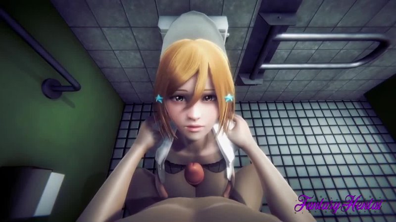 Inoue Orihime - sex in the toilet; hard sex; tittyfuck; paizuri; POV; doggystyle; orgasm; slut; whore; 3D porno hentai; [Bleach]