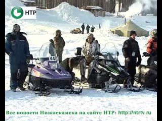 В городе прошел фестиваль снегоходов