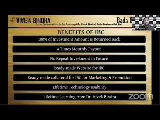 IBC As Career by Mr Rama Chandra Khuntia II Bada Business Odisha II Dr Vivek Bindra