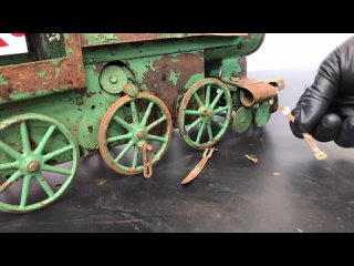 Restoration 1920s Dayton Train Restoration - Antique Locomotive