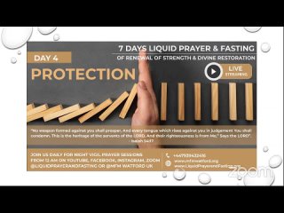 Join Us Live For || 7 Days Liquid Prayer & Fasting || Day 4  || Thu, 11 March || 12 Midnight - 1am