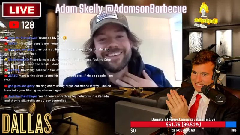 CC33 Live with BBQ Canadian Rone Dog Outlaw Adam Skelly of Adamson