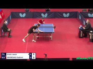 Vladimir Sidorenko vs Jakub Dyjas | Europe Olympic Qualification 2021