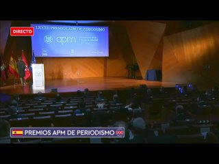 Gala de Entrega de los Premios APM de Periodismo 2019/2020