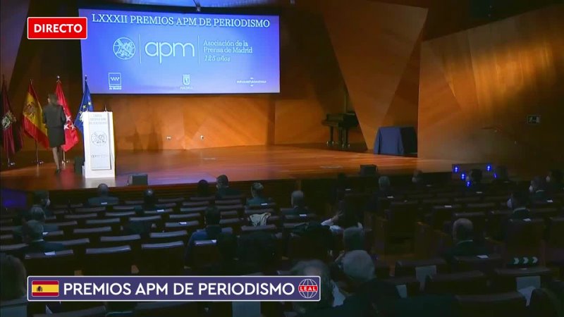 Gala de Entrega de los Premios APM de Periodismo 2019/2020