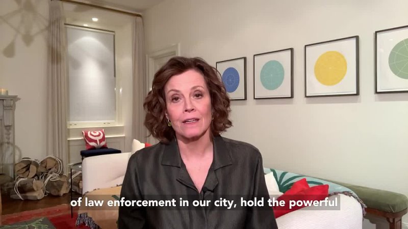 Sigourney Weaver Supports Lucy Lang