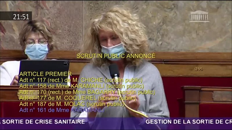 SORTIE DÉ TAT DURGENCE SANITAIRE Martine