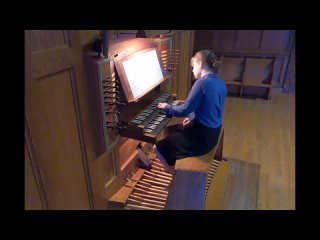 527 J. S. Bach - Trio Sonata Nr. 3 D minor, BWV 527 - Katelyn Emerson, organ