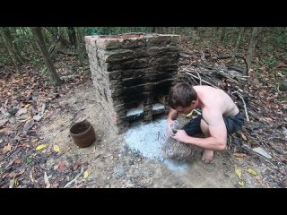 Primitive Technology: Pot Made of Wood Ash - New Clay Alternative
