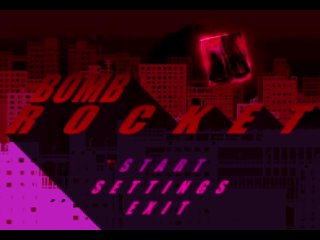 Тизер 16-битной видеоигры «ROCKET — BOMB»