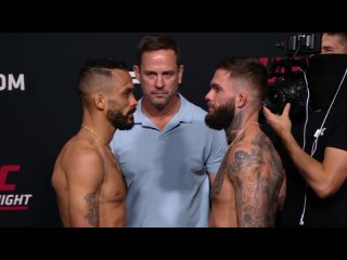 Роб Фонт vs Коди Гарбрандт - Битва взглядов перед UFC Вегас 27