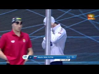 Men 200m Freestyle FINAL 2021 European Aquatics Championships