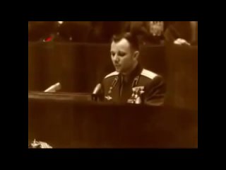 пленум ЦК ВЛКСМ 1965 года - Юрий Гагарин о Триумфальной арке и Храме Христа Спасителя
