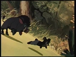 Мишка-задира 1955, СССР, мультфильм