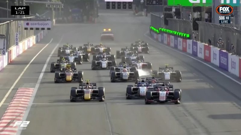 Formula 2 Championship Azerbaijan Race 2 LIVE 21 10 Фокс спортс