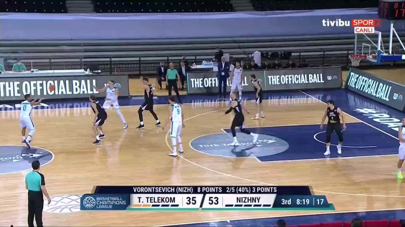 Türk Telekom - Nizhny Novgorod  @BasketbolArsivi