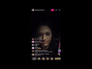 IG livestream Phoebe 17.01.19