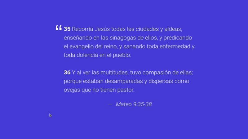 Orando para que Dios envie obreros a la mies