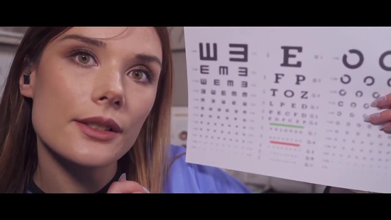 ASMR Unpredictable Cranial Nerve Exam, Medical Exam, Eye Exam, Makeup, Tailor,