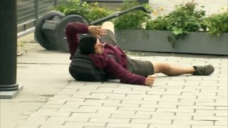 Unlucky Man WIPES OUT on Segway ПРАНК