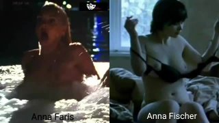 Nude actresses (Anna Faris, Anna Fischer) in sex scenes / Голые актрисы (Анна Фэрис, Анна Фишер) в секс. сценах