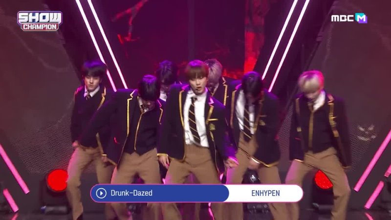 ENHYPEN Drunk Dazed Show Champion