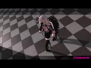 【MMD-R16】IA ENGLISH - Conqueror 『Lyrics』