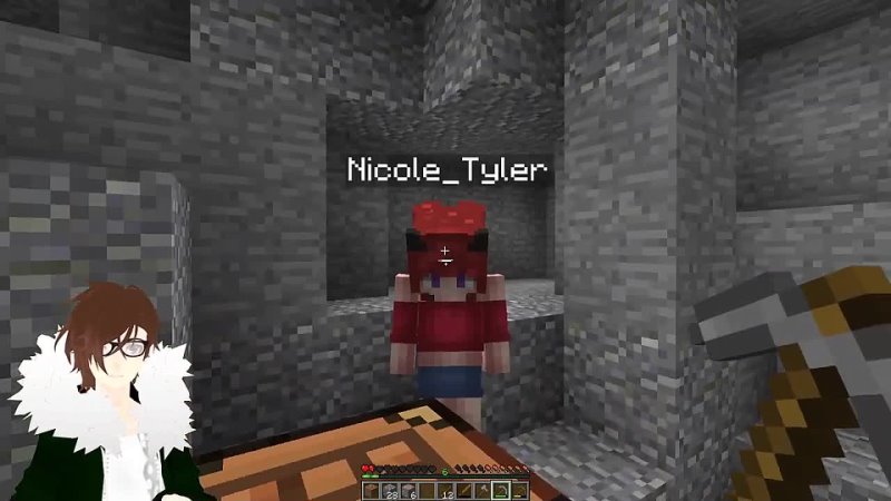 Monster Of Truth Monster And Nicole Tyler Goes To A Ravine , Vtuberland, 2 ( Minecraft Vtubers
