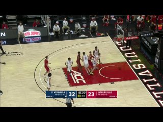 NCAAM 20210306 Virginia vs Louisville