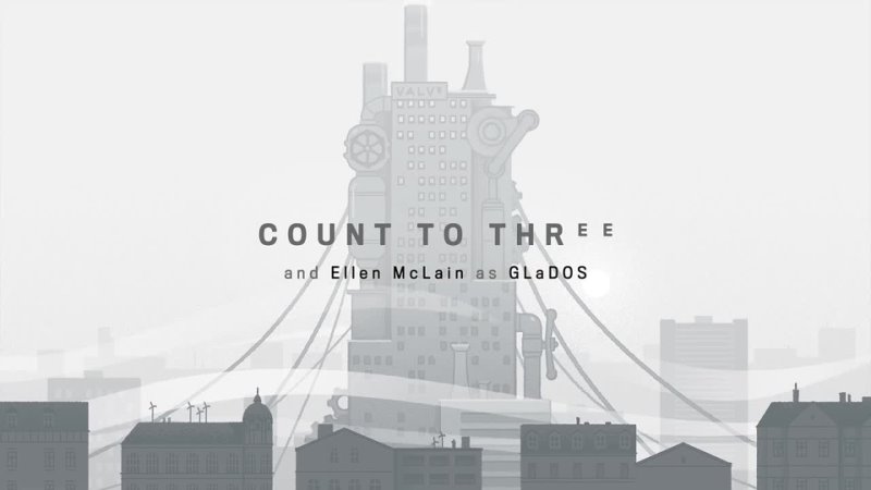 The Chalkeaters COUNT TO THREE feat. Ellen McLain (GLaDOS), The Stupendium & Gabe Newell