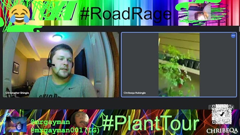 Road Rage and a Plant Tour Rude and Gay broadcasting from inside the