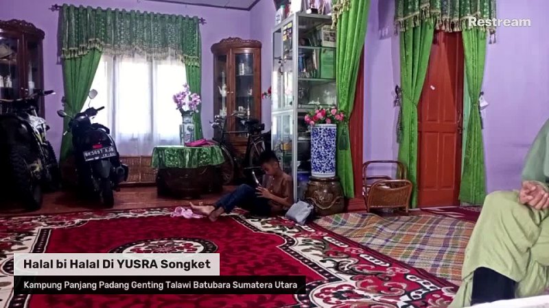 Halal bi Halal Di Rumah YUSRA Songket Kampung Panjang Padang Genting Talawi Batubara Sumatera