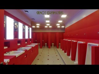 You're in The Red Bathroom at a ball in 1921 in The Gold Room Overlook Hotel ambience 3 HOURS ASMR_1080p